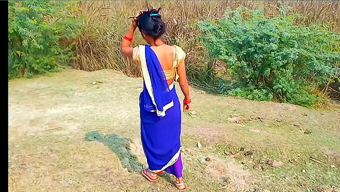 Indian Teen With Big Tits Gets Fucked In The Forest