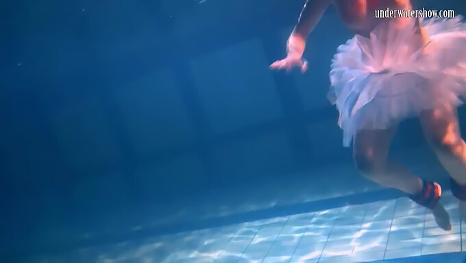 Teen Babe In A Bikini And Underwater Babe In A Skirt