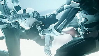 หน้าอกเล็กและเพศสัมพันธ์อย่างหนักในชุด [Ass] ชุดแรกของ Nier Automata