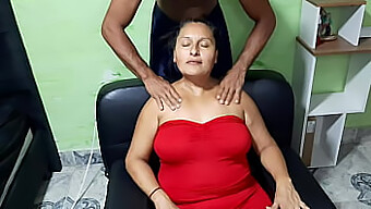 Latina Milf Naty Palmas Blir Stygg Under En Sensuell Massage