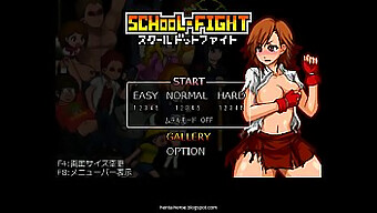 استمتع بمشاهدة أكثر ألعاب الهنتاي جنونًا مع Okeyutei - School Dot Fight Ver.1.2