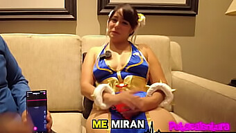 A Performance Sensual Da Estrela Pornô De Chun-Li Com Liz Neko Nya