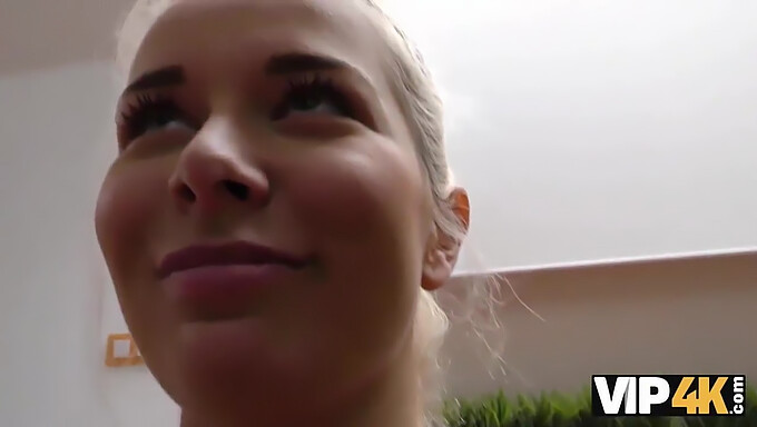 European Blonde Nikky Dream Gives In To Stranger'S Advances