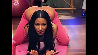 Nicki Minaj Opplever De Hotteste Øyeblikkene Med Sin Barberte Fitte Og Perfekte Rumpe.