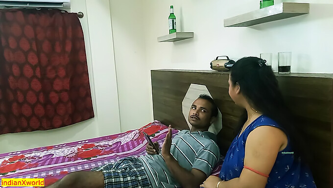 Cuckolded Husband Watches As Indian Housewife Gets Fucked